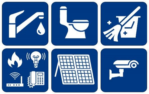 Dedicated area for Facility Management